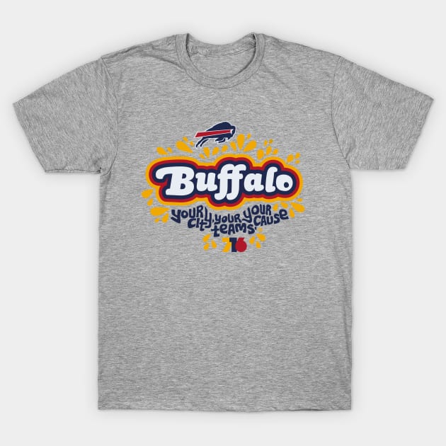 Buffalo Bills T-Shirt by Yurko_shop